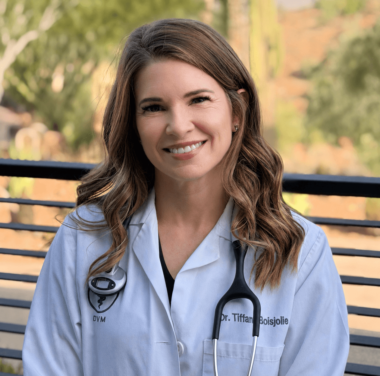 Dr. Tiffany Boisjolie, DVM, owner of Pets At Peace